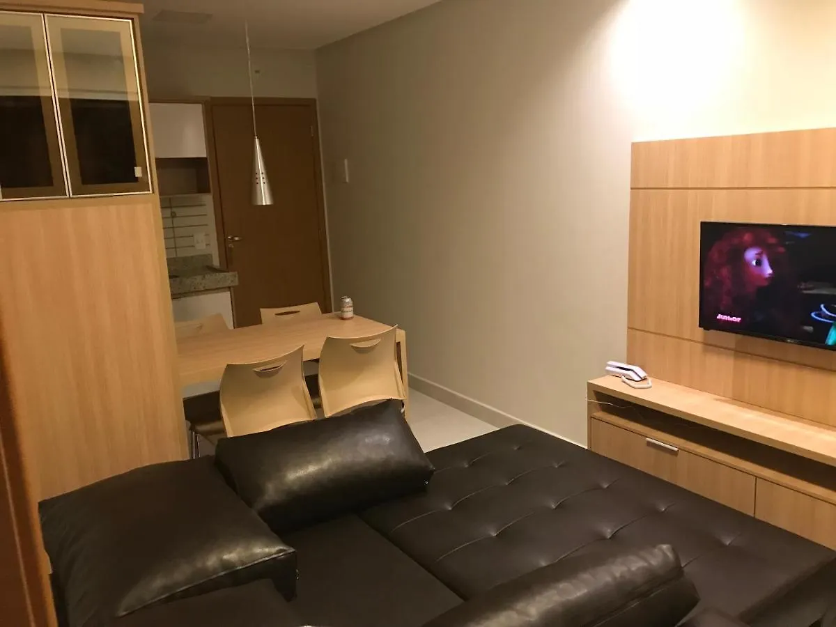 Apartamento Tipo Flat Para Temporada Em Caldas Novas Com Cozinha 0*,  ブラジル