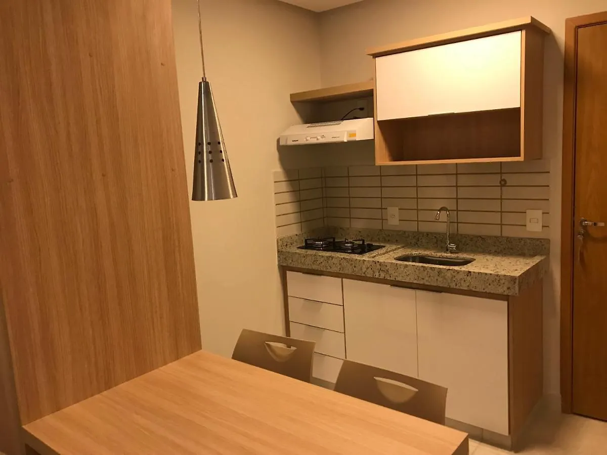 アパートホテル Apartamento Tipo Flat Para Temporada Em Caldas Novas Com Cozinha ブラジル