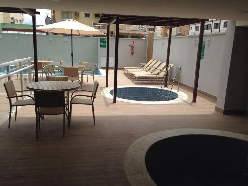 Apartamento Tipo Flat Para Temporada Em Caldas Novas Com Cozinha アパートホテル